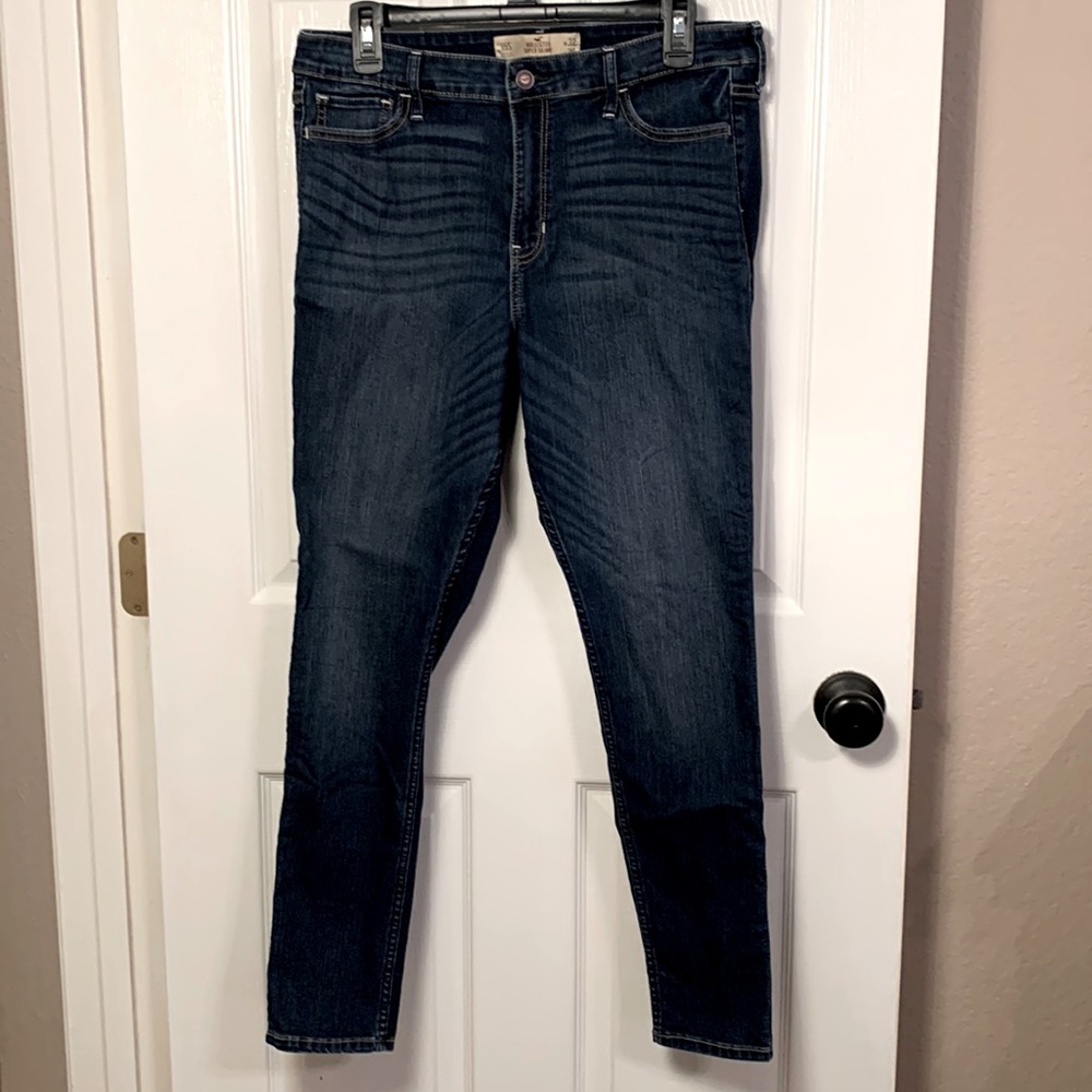 Hollister high rise super skinny jeans size 15 short